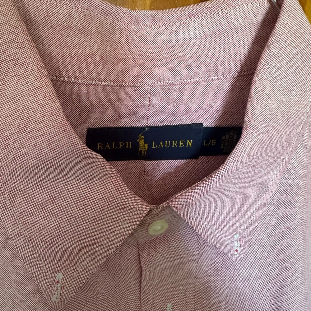 Ralph Lauren Red and White L - Picture 3 of 3